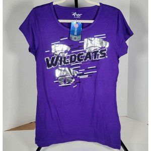 Kansas State Wildcats Bling Short Sleeve T-shirt G-111 4Her by Carl Banks ~ A